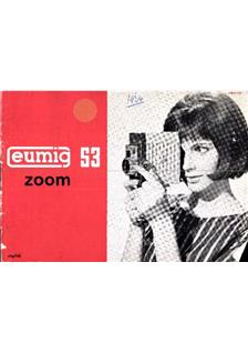 Eumig S 3 manual. Camera Instructions.